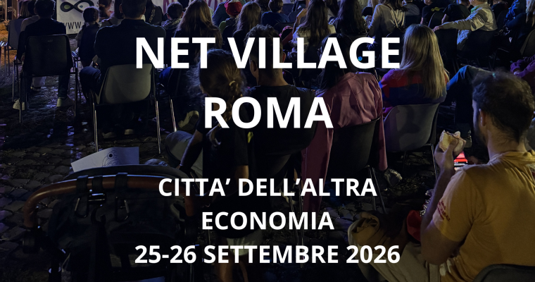 Scopri gli eventi al NET-Village di Roma il 25 e 26 Settembre 2026