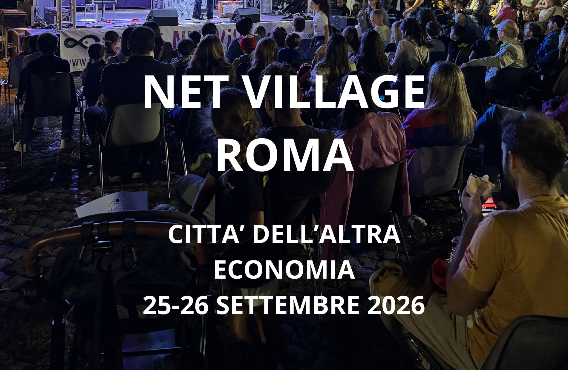 Scopri gli eventi al NET-Village di Roma il 25 e 26 Settembre 2026